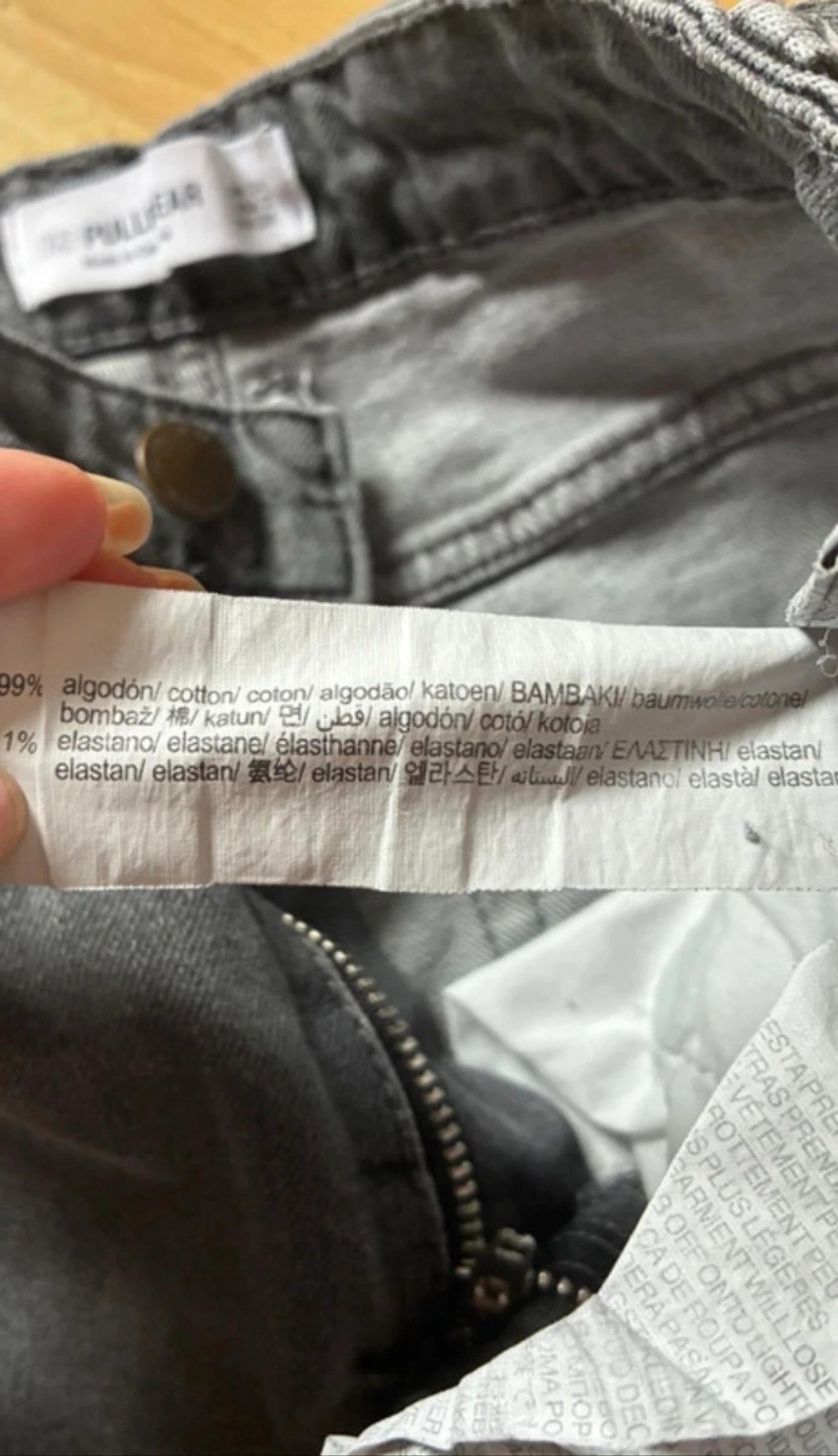 Jeans de cintura alta feminino PP – photo 6